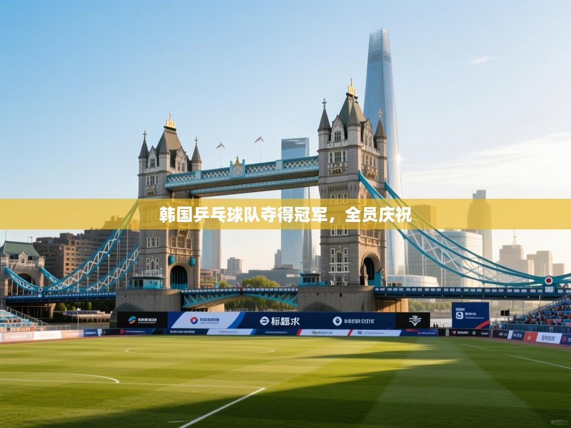 开云体育推送通知设置-韩国乒乓球队夺得冠军，全员庆祝  第1张